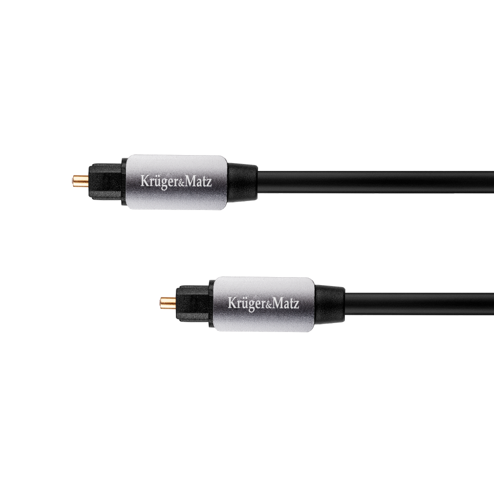 Optinis kabelis toslink-toslink 1,5 m Kruger&Matz-Kabeliai
