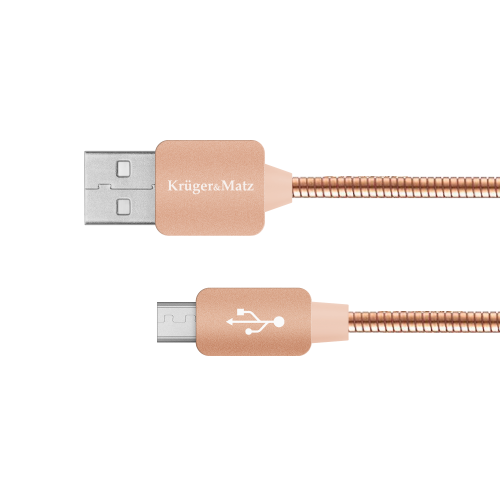 USB laidas - micro USB 1m Kruger&Matz-Pagrindinis