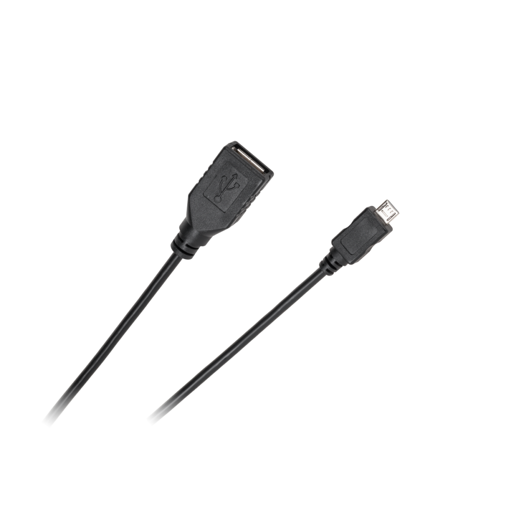 USB laidas - mikro USB lizdas-kištukas 0,2 m USB laidas - mikro USB lizdas-kištukas 0,2 m
