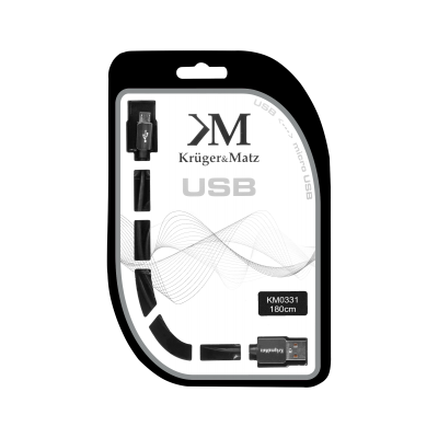 USB laidas - mikro USB kištukas-kištukas 1,8 m