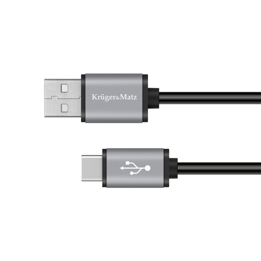 USB laidas - C tipo USB 1m Kruger&Matz Basic-Pagrindinis