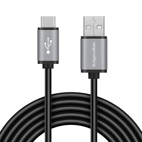 USB laidas - C tipo USB 1m Kruger&Matz Basic-Pagrindinis