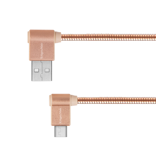 USB laidas - kampinis C tipo kištukas 1m 3A