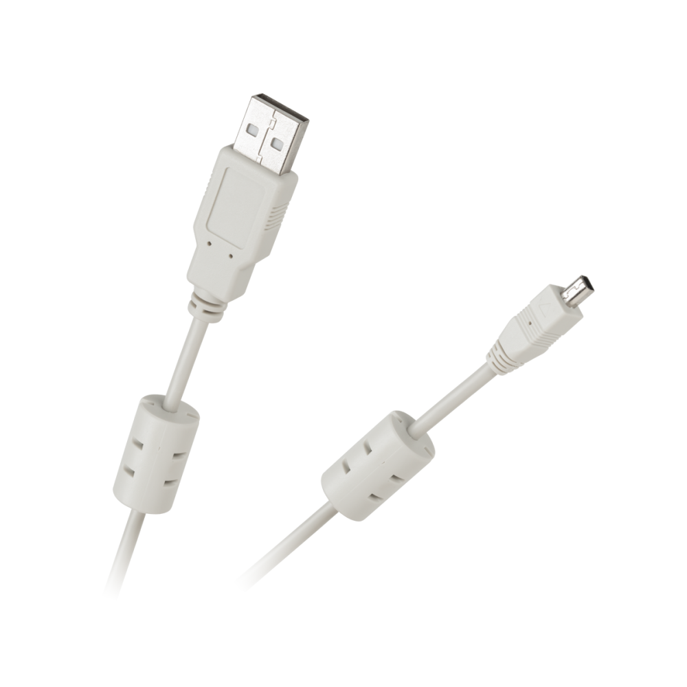 USB kabelis AM-BM mini USB su filtru HP-Pagrindinis USB kabelis AM-BM mini USB su filtru HP-Pagrindinis