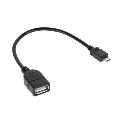 USB kabelio lizdas A - mikro USB kištukas 20 cm-Pagrindinis