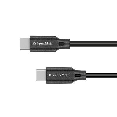 C tipo USB kabelis - C tipo USB 100 W 1 m Kruger&Matz