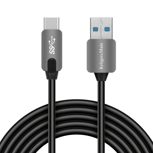 USB kabelio kištukas 3.0 - 5 Gb/s C tipo kištukas 0,5 m