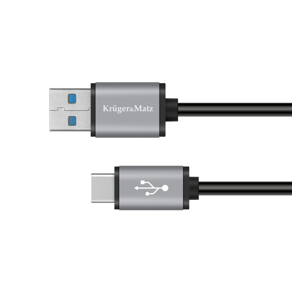 USB kabelis 3,0 V kištukas - 5 Gbps C tipo kištukas 1 m