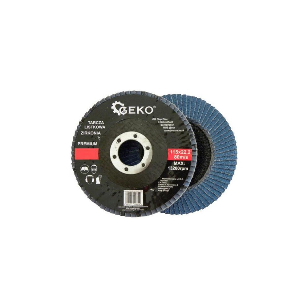 Lamelinis diskas 125 mm P80 GEKO G78513-Lameliniai diskai Lamelinis diskas 125 mm P80 GEKO G78513-Lameliniai diskai