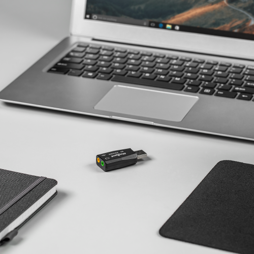 USB 5.1 "Rebel" garso plokštė-Pagrindinis