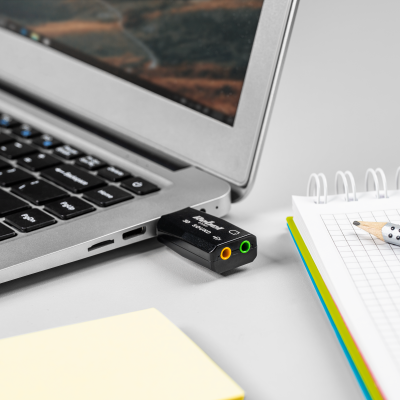 USB 5.1 "Rebel" garso plokštė-Pagrindinis