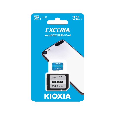 "MicroSD" atminties kortelė 32 GB UHS-I U1 Kioxia su