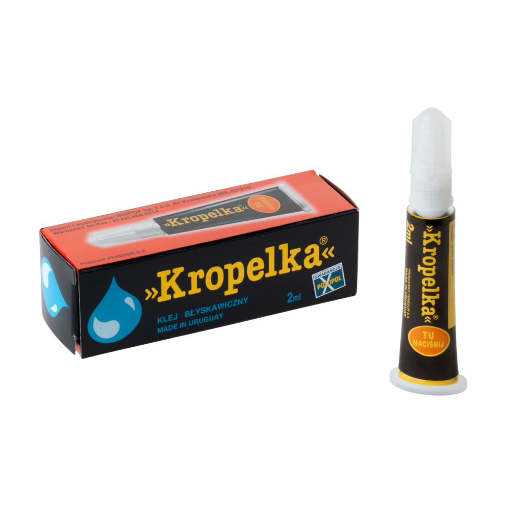 Universalūs klijai Kropelka 2ml-Pagrindinis Universalūs klijai Kropelka 2ml-Pagrindinis