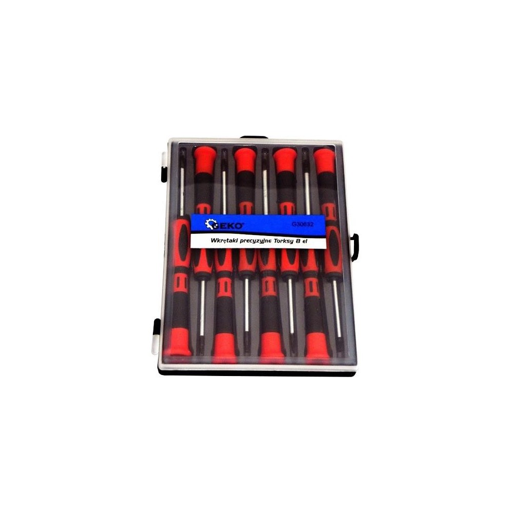 Atsuktuvų rinkinys TORX GEKO G30632 8vnt-TORX atsuktuvai