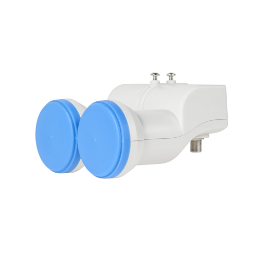 "Cabletech" dvigubas viengubas LNB keitiklis 0,5 dB aukso