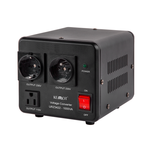 Įtampos keitiklis KEMOT 800 W / 1000 VA-Pagrindinis