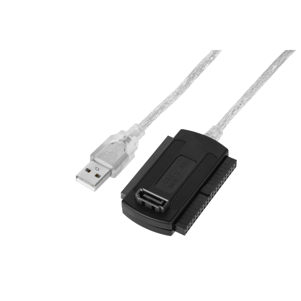 Keitiklis iš USB į IDE 2,5" ir 3,5" + S-ATA-Pagrindinis