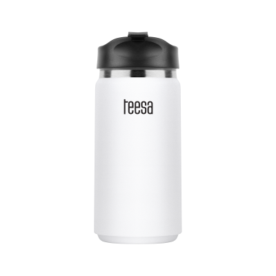 Termo puodelis TEESA 350ml baltas-Pagrindinis