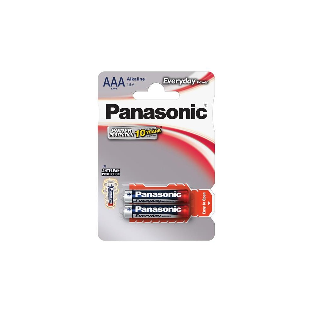 Baterija AAA (R03) šarminė PANASONIC Everyday Power Baterija AAA (R03) šarminė PANASONIC Everyday Power