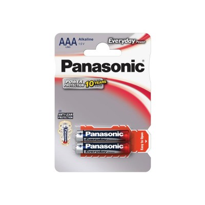 Baterija AAA (R03) šarminė PANASONIC Everyday Power