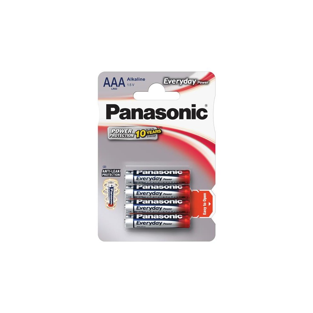AAA (R03) šarminė baterija PANASONIC Everyday Power