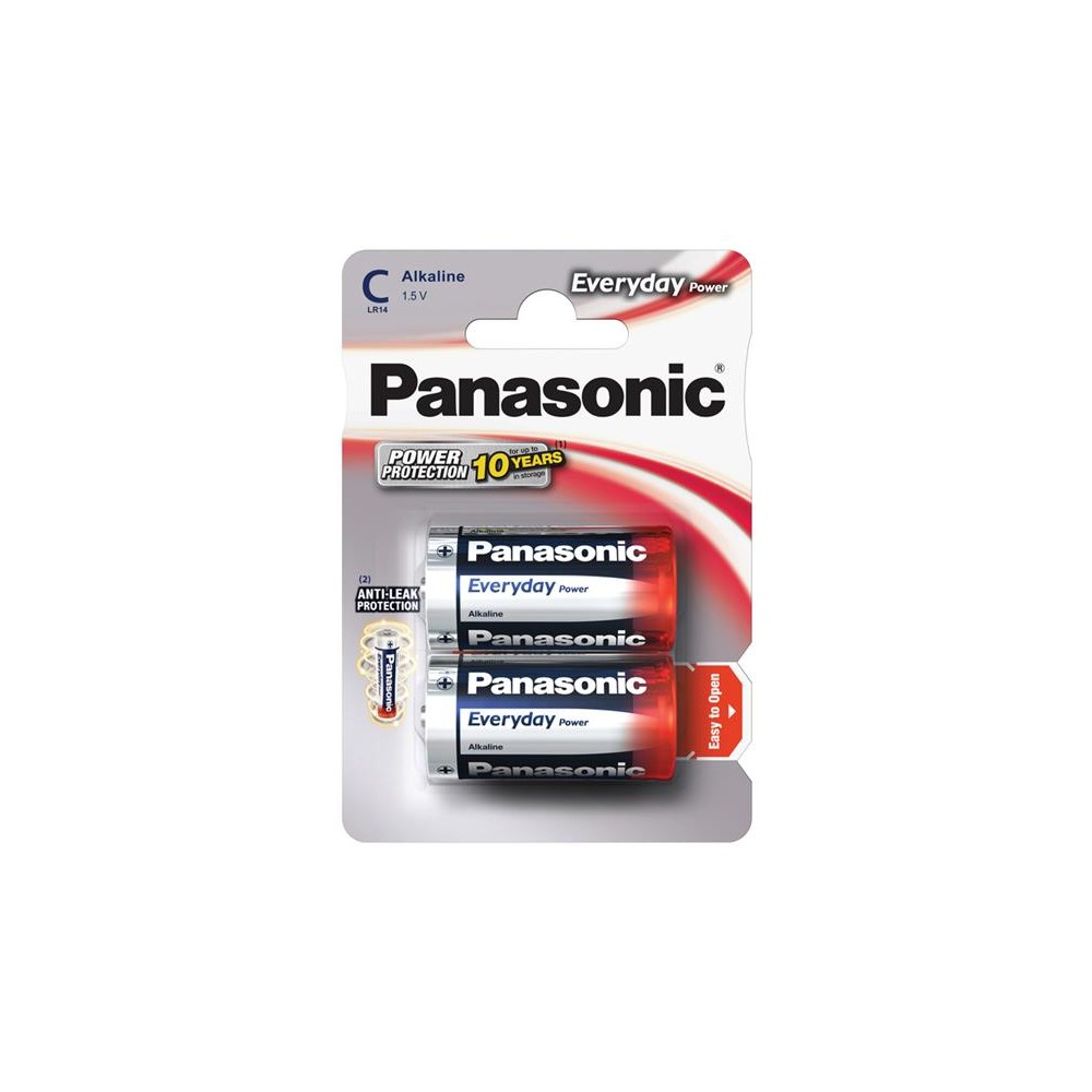 Šarminė baterija C (R14) PANASONIC Everyday Power 2BP-Šarminės