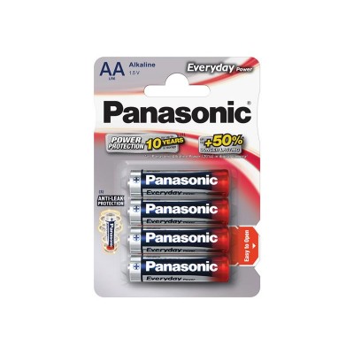 AA (R6) šarminė baterija PANASONIC Everyday Power LR6