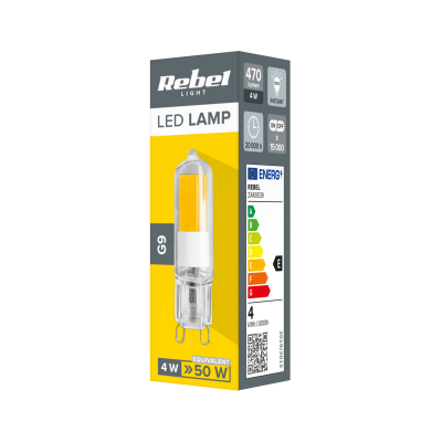 LED "Rebel" lempa G9 4W, 4000K, 230V-Pagrindinis