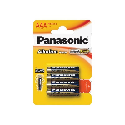 AAA (R03) šarminė baterija PANASONIC Alkaline Power