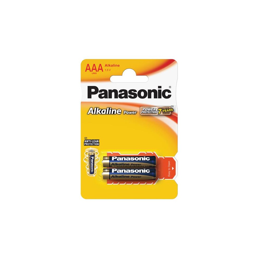 Baterija AAA (R03) šarminė PANASONIC Alkaline Power Baterija AAA (R03) šarminė PANASONIC Alkaline Power