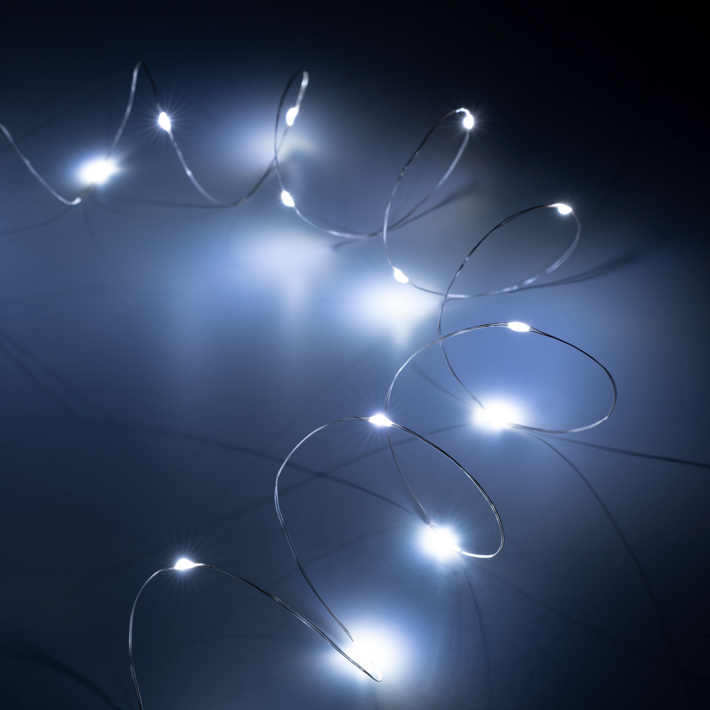 Kalėdų žibintai - 20mini LED - šaltai baltas-Pagrindinis Kalėdų žibintai - 20mini LED - šaltai baltas-Pagrindinis
