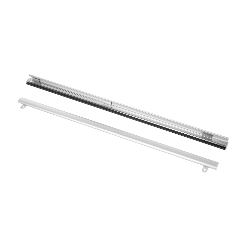Aliuminio plakatų bėgelis KLIP 2x70cm + siurbtukas 45mm x2vnt. Aliuminio plakatų bėgelis KLIP 2x70cm + siurbtukas 45mm x2vnt.