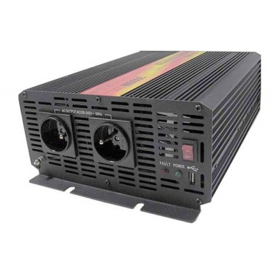 Maitinimo inverteris CARSPA CAR2K 24V/230V 2000W-Inverteriai