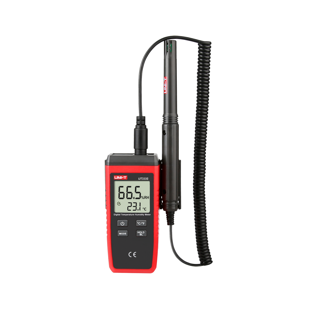 Uni temperatūros ir drėgmės matuoklis-T UT333S-Drėgmės