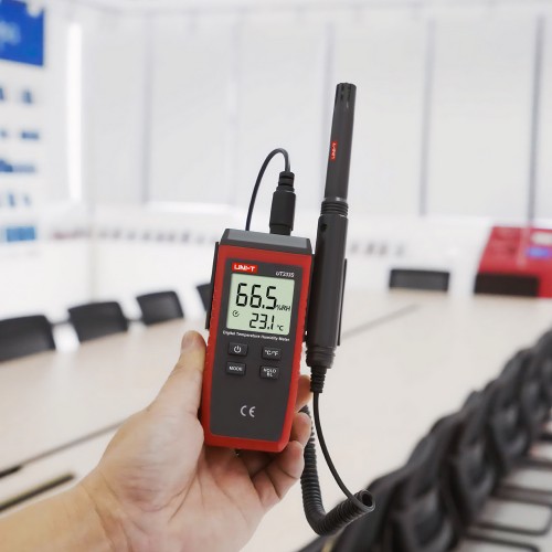 Uni temperatūros ir drėgmės matuoklis-T UT333S-Drėgmės