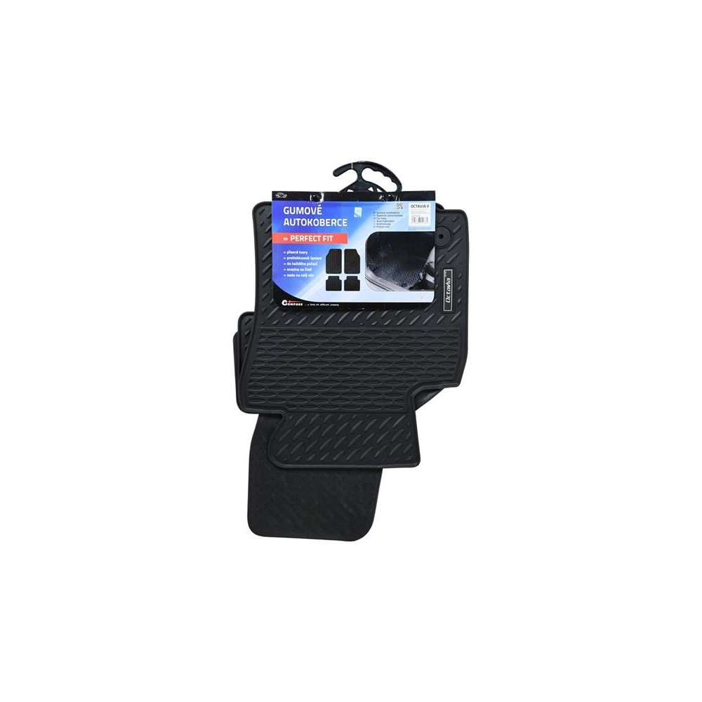 Guminiai kilimai COMPASS PERFECT FIT P2 su tvirtinimo rinkiniu