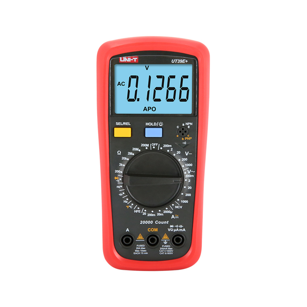 Uni universalus matuoklis-T UT39E+-Pagrindinis