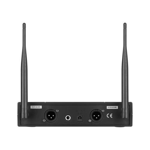 "Azusa JU" dviejų kanalų UHF belaidis mikrofonas-822-Belaidžiai