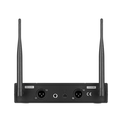 "Azusa JU" dviejų kanalų UHF belaidis mikrofonas-822-Belaidžiai