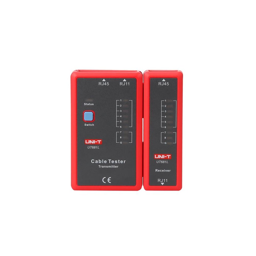 Kabelių testeris UNI-T UT681L (RJ45, RJ11)-Kabelių testeriai