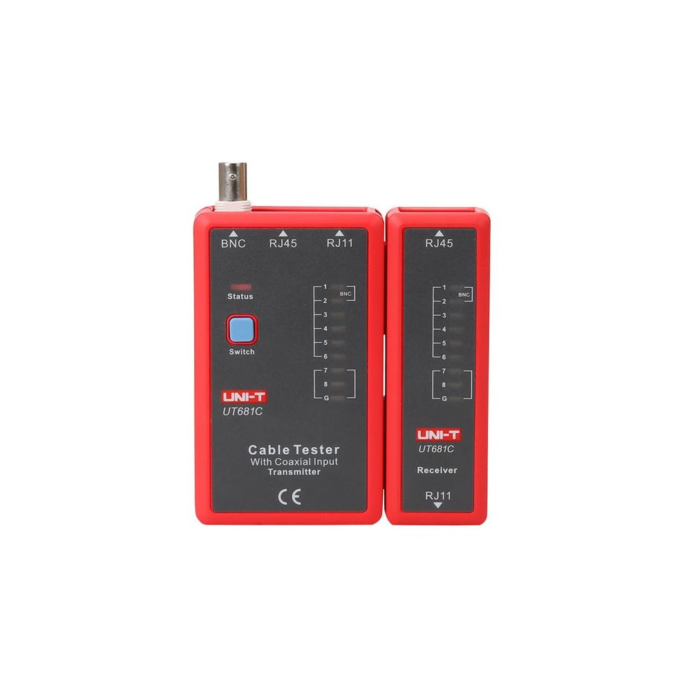 Kabelių testeris UNI-T UT681C (RJ45, RJ11, BNC)-Kabelių