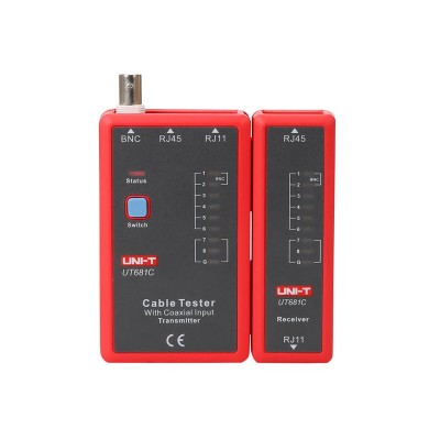 Kabelių testeris UNI-T UT681C (RJ45, RJ11, BNC)-Kabelių