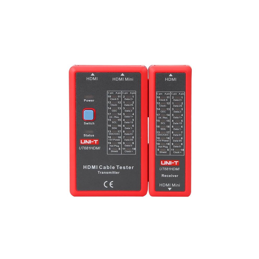Kabelių testeris UNI-T UT681 HDMI-Kabelių testeriai