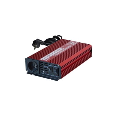 Maitinimo inverteris CARSPA UPS600 12V/230V 600W + UPS +
