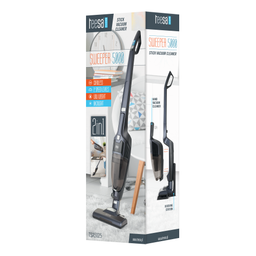 Akumuliatorinis dulkių siurblys "2-in-1" TEESA SWEEPER