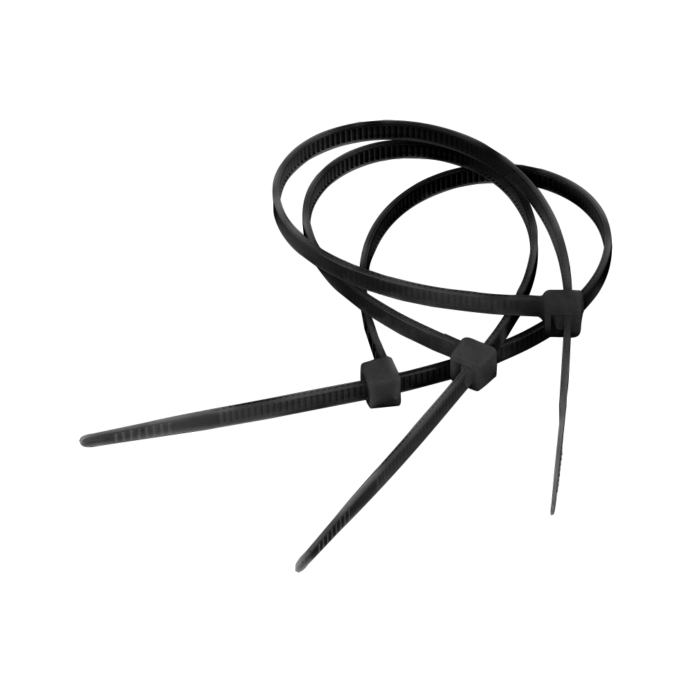 Cabletech užtraukiamas dirželis 9,0 mm/122 cm juodas 10 Cabletech užtraukiamas dirželis 9,0 mm/122 cm juodas 10