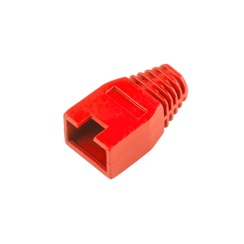 Guminis batas 8p8c RJ45 kištukas raudonas-Kompiuterių RJ45
