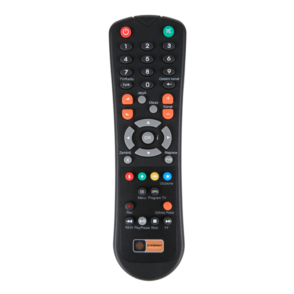 "Polsat HD2000" nuotolinio valdymo pultas-Pagrindinis "Polsat HD2000" nuotolinio valdymo pultas-Pagrindinis