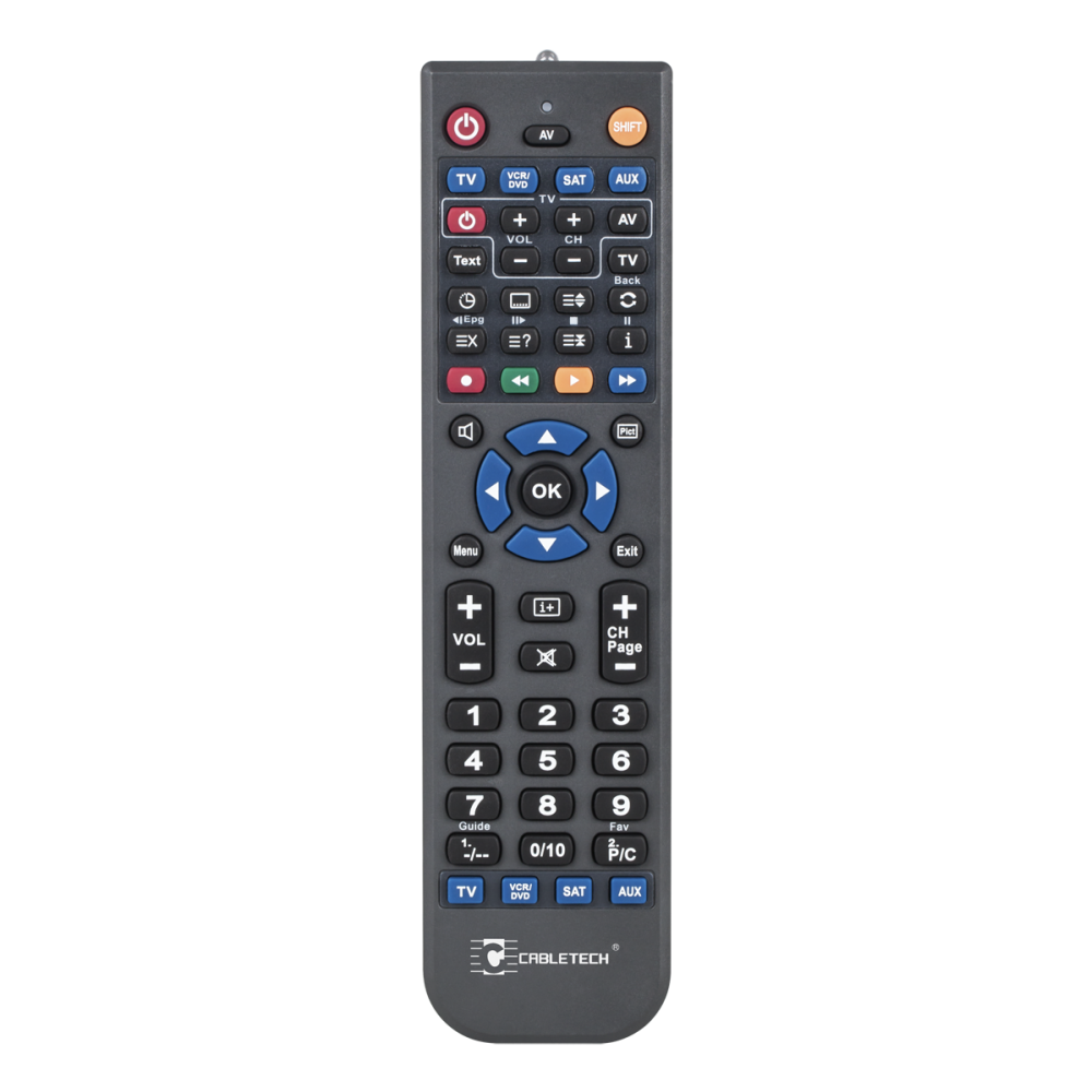 "Cabletech 4 in 1" universalus programuojamas nuotolinio
