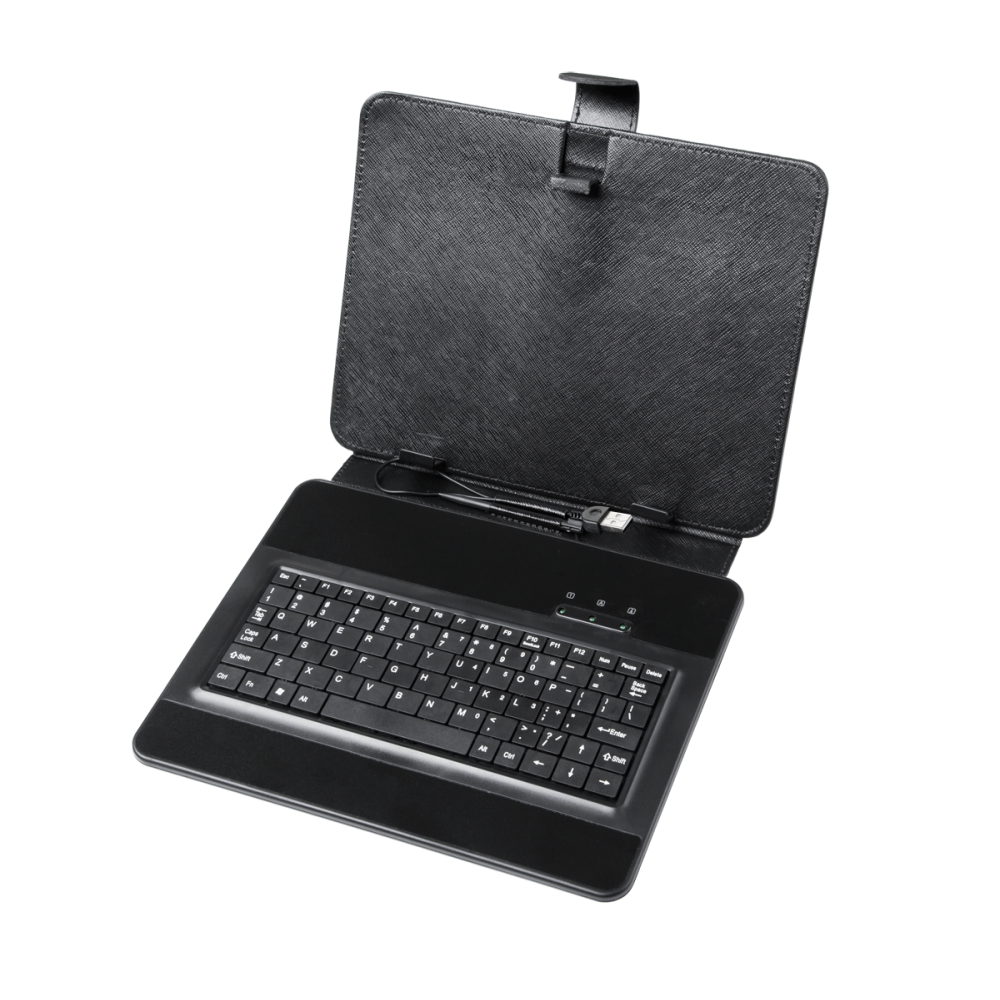 Universalus 9,7" planšetinių kompiuterių su USB klaviatūra